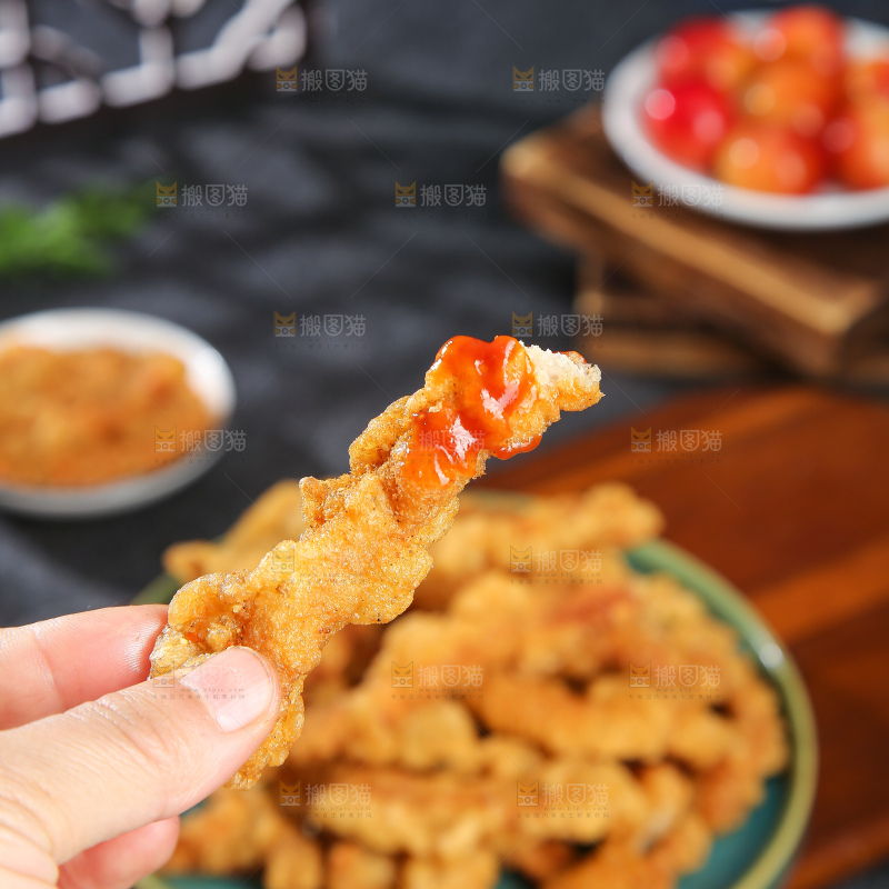 深底上的小酥肉