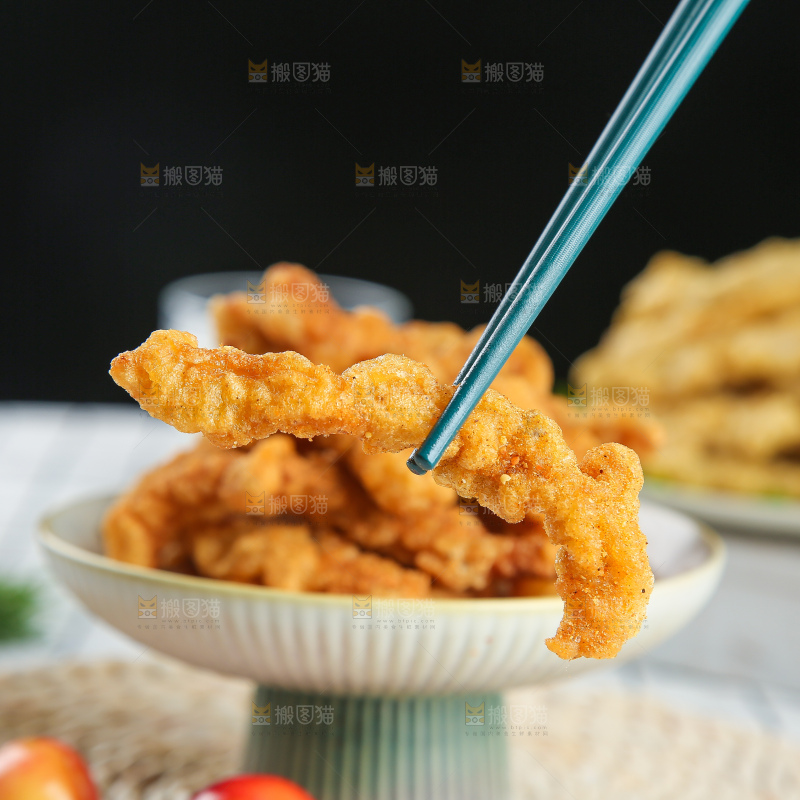 浅底上的小酥肉