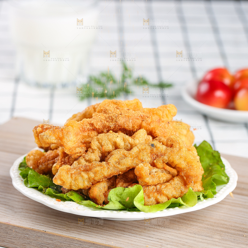 浅底上的小酥肉