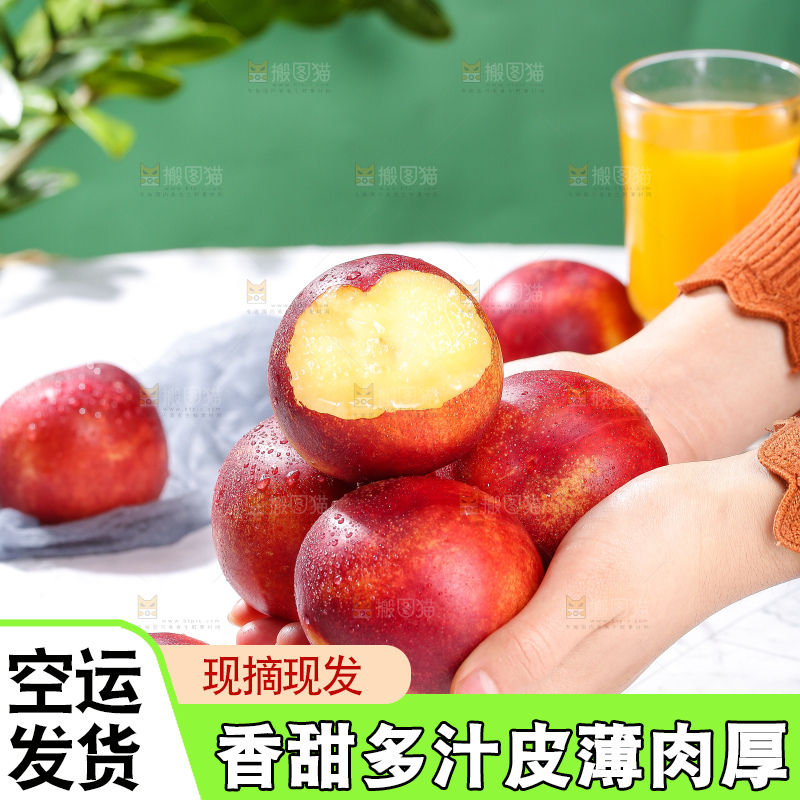 浅底上的澳洲油桃