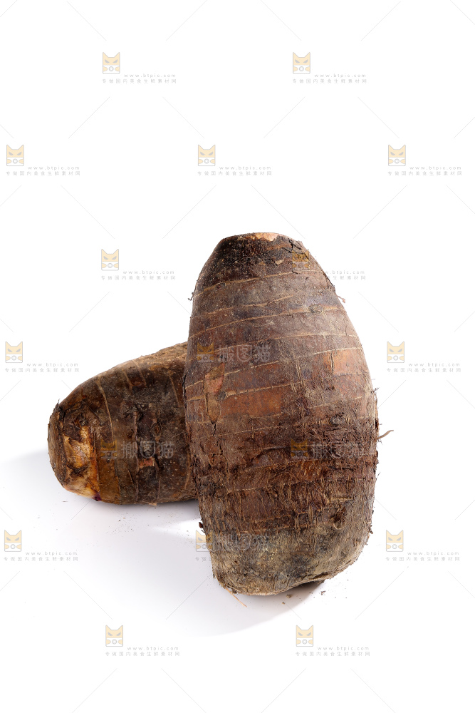 白底上的荔浦芋头