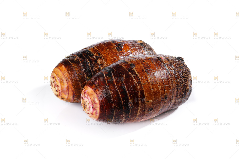 白底上的荔浦芋头