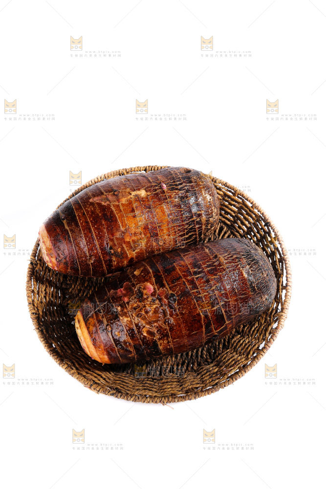 白底上的荔浦芋头