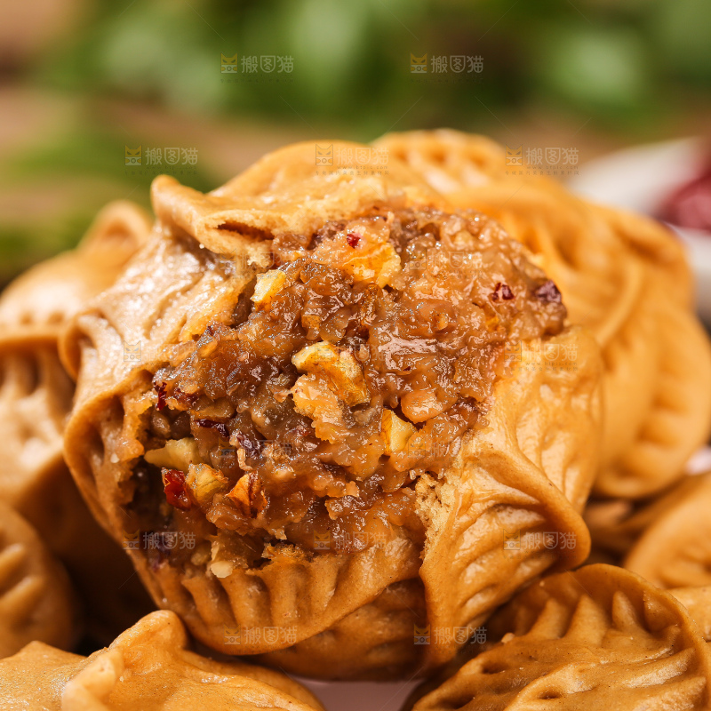 深底上的核桃包