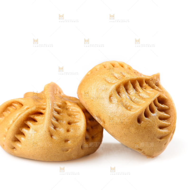 白底上的核桃包