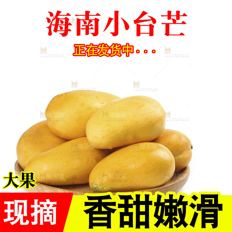 白底上的小台芒