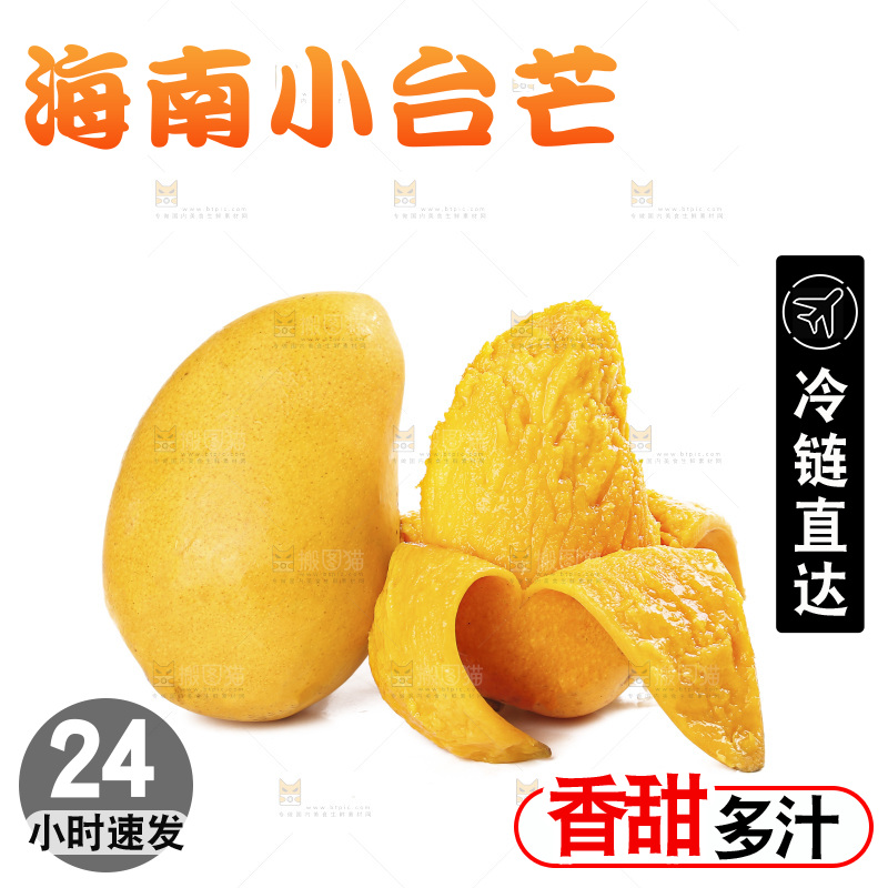 白底上的小台芒