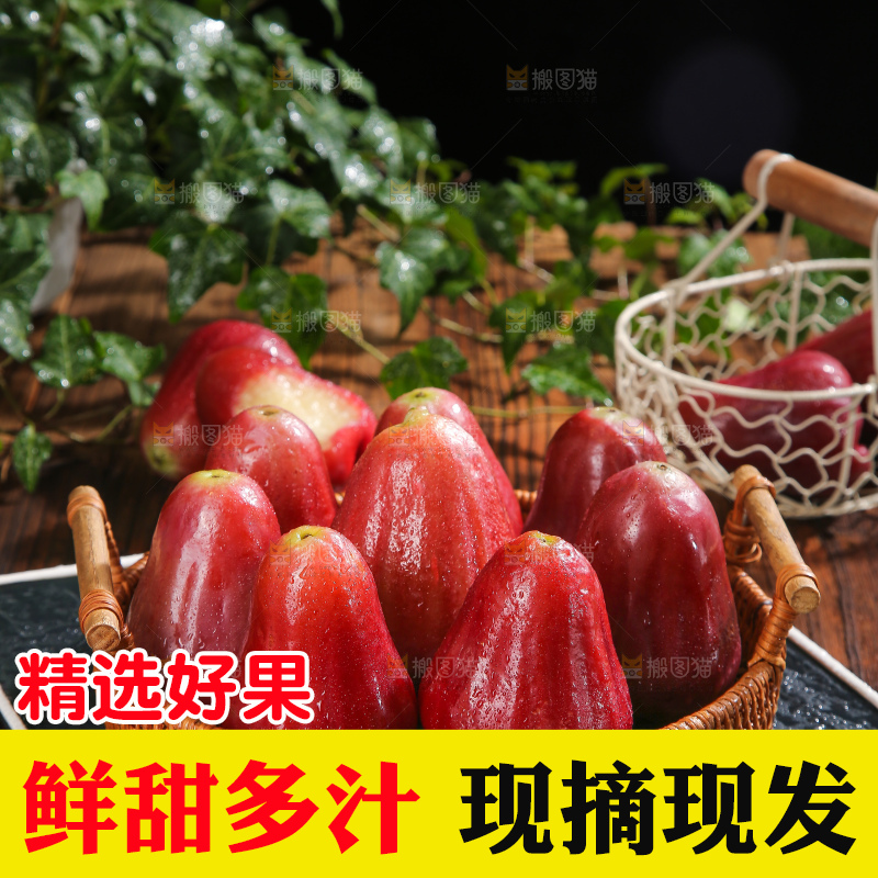 深底上的黑金刚莲雾