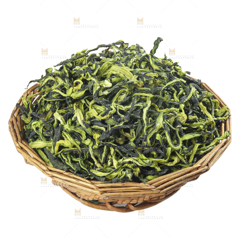 白底上的干黄瓜条