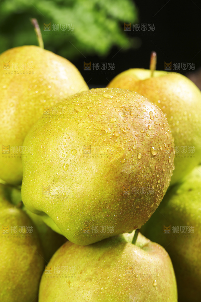 深底上的玉露香梨