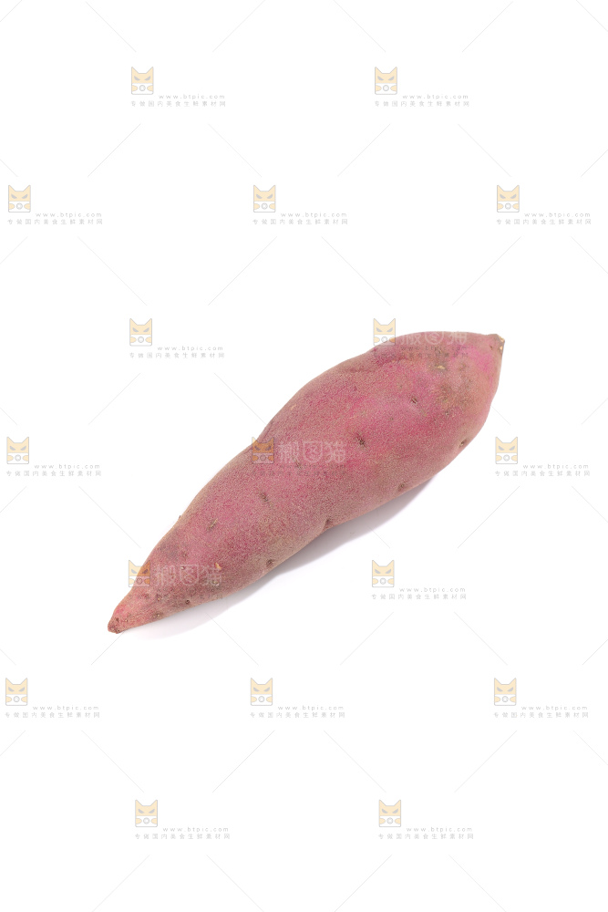 白底上的小香薯