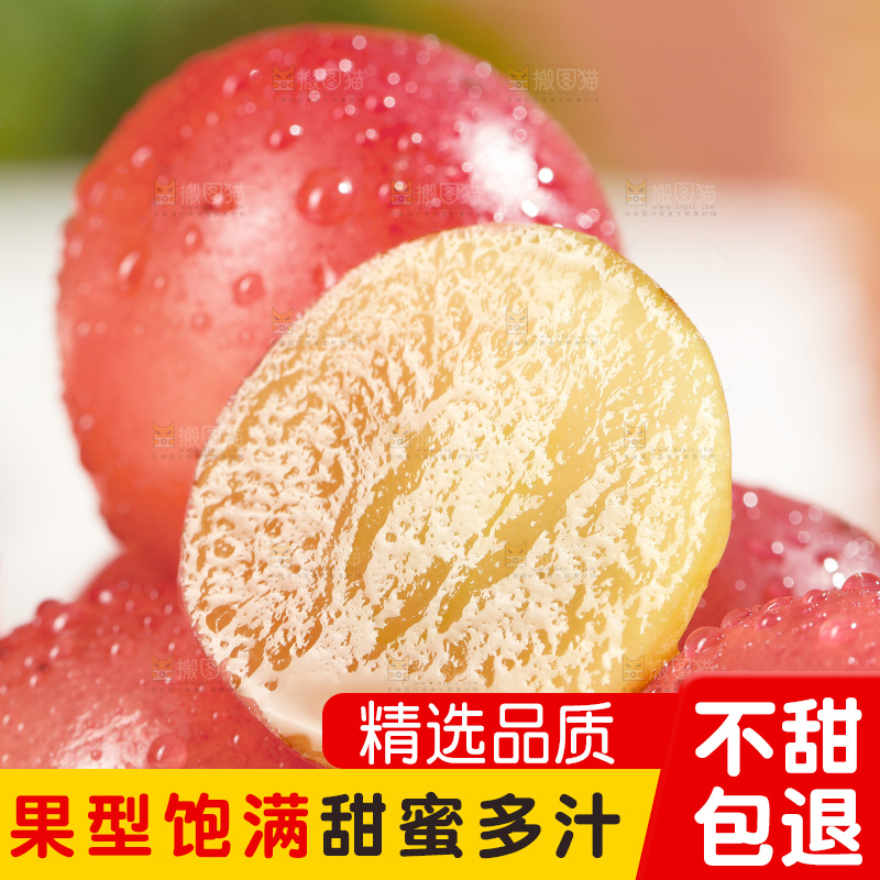 浅底上的妮娜皇后葡萄