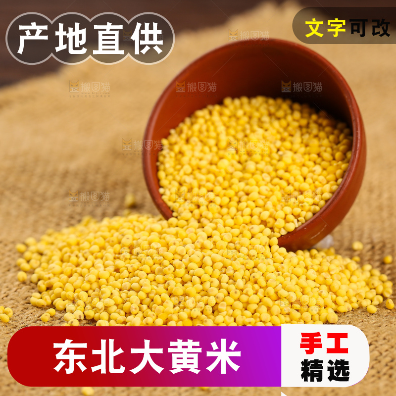 深底上的大黄米