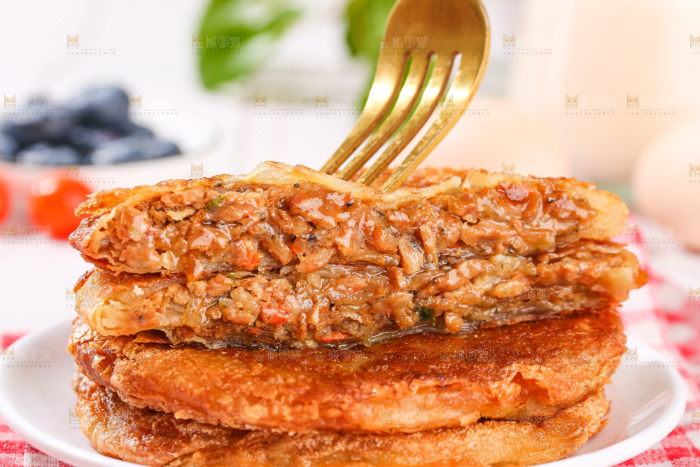 浅底上的牛肉馅饼