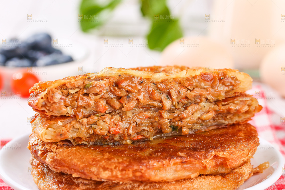 浅底上的牛肉馅饼