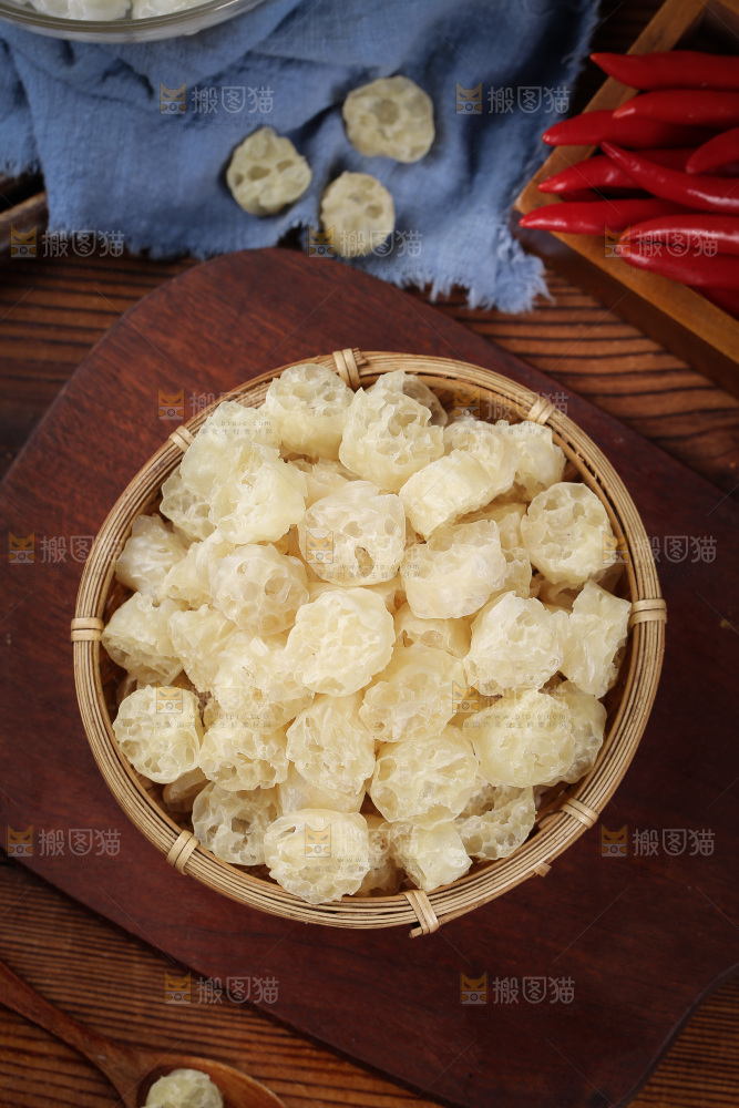 深底上的原味面藕