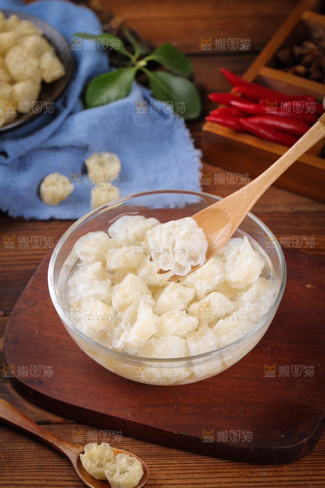 深底上的原味面藕