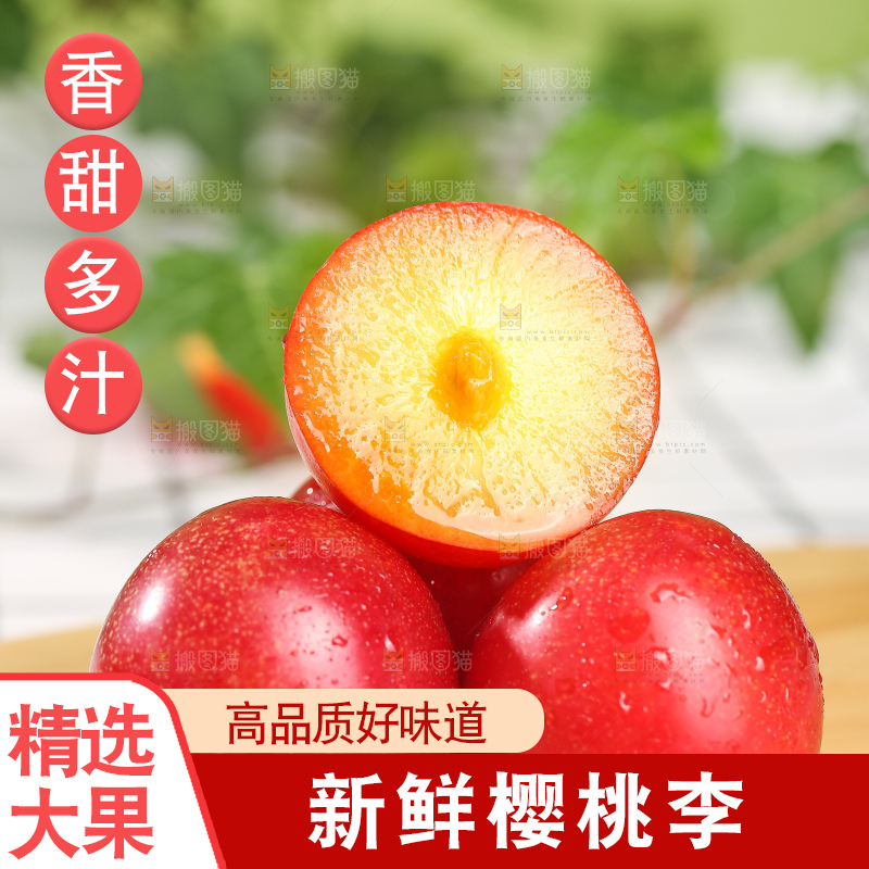 浅底上的樱桃李