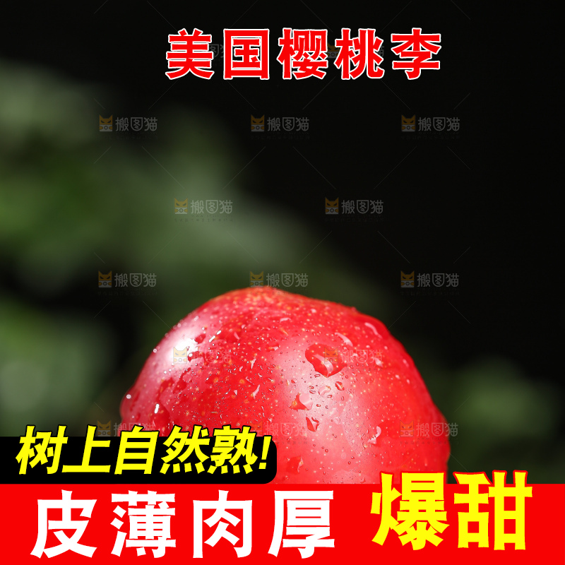 深底上的樱桃李