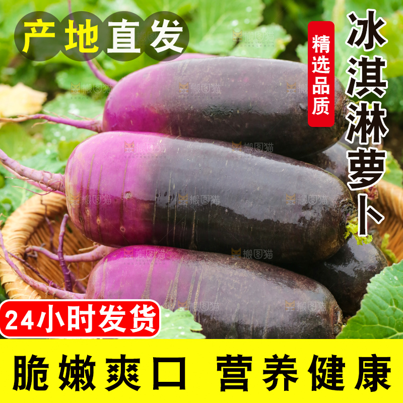 地里的冰淇凌萝卜