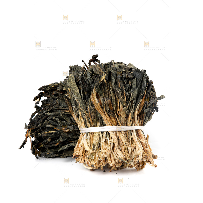 白底上的白菜干