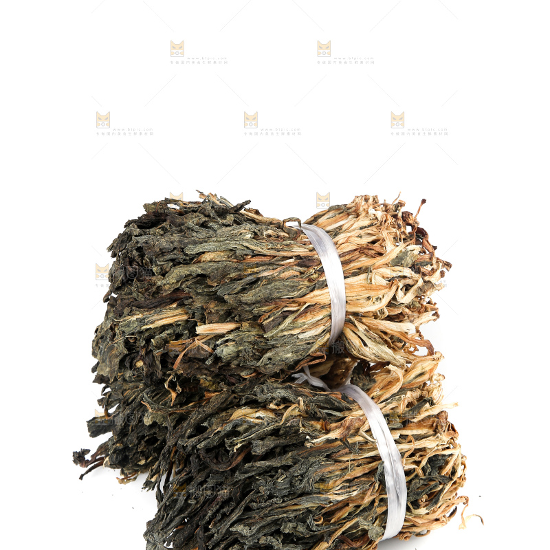 白底上的白菜干
