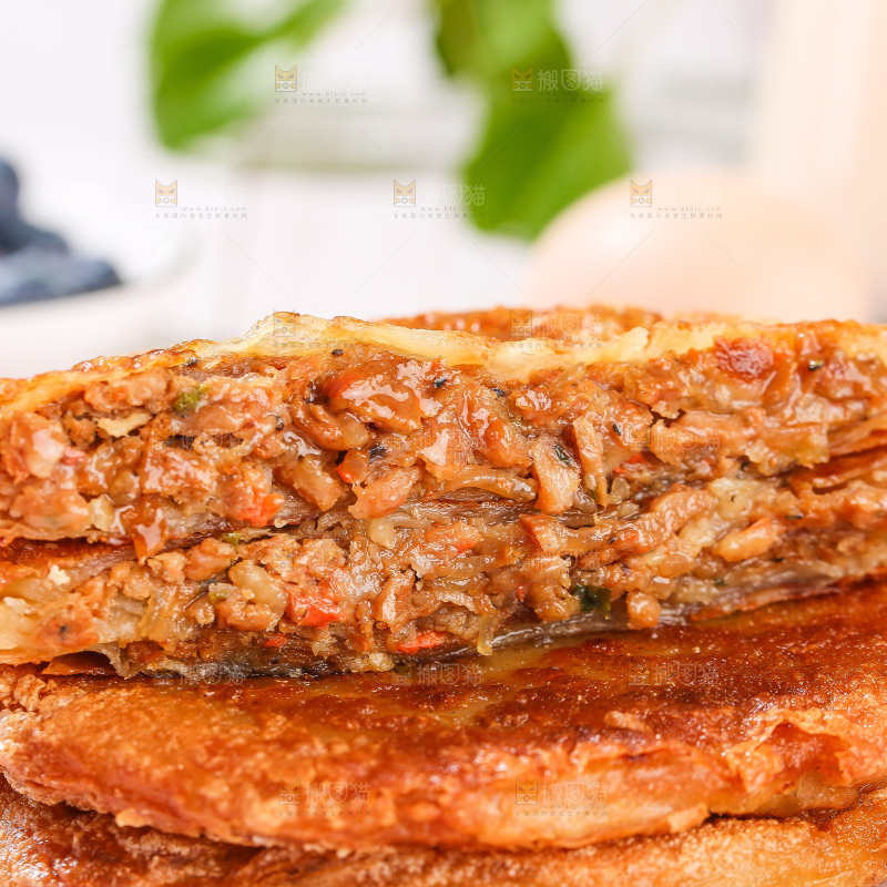 浅底上的牛肉馅饼