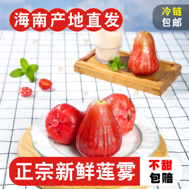 浅底上的莲雾