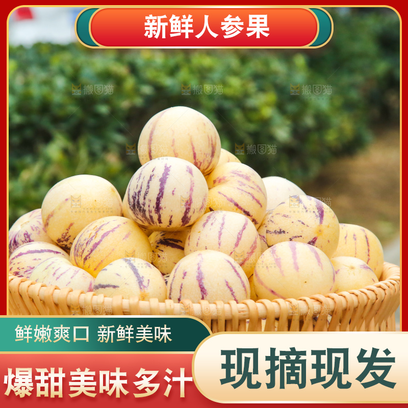 手里拿着人参果