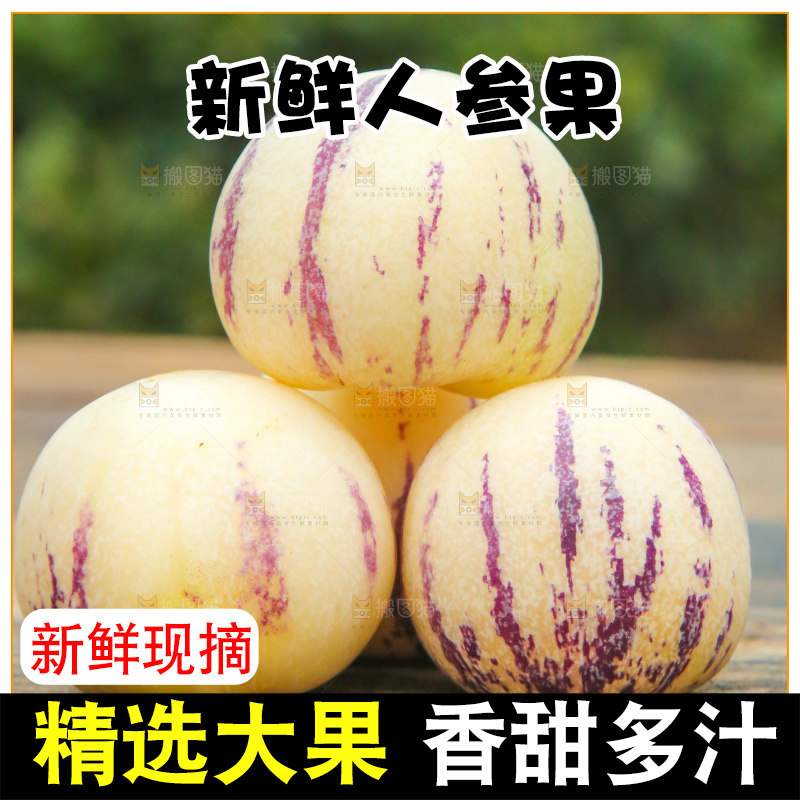 手里拿着人参果