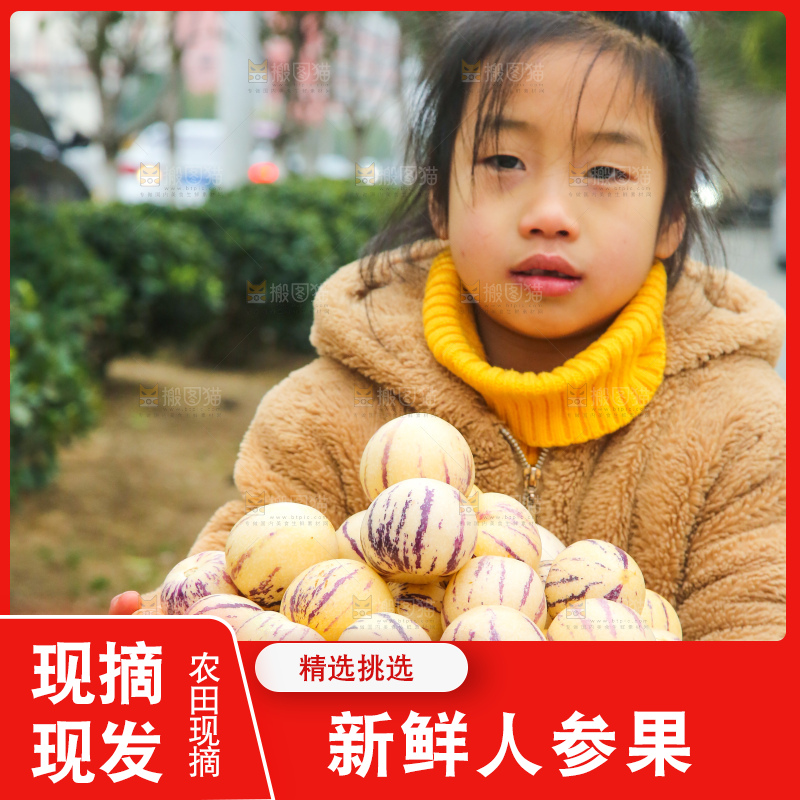 手里拿着人参果