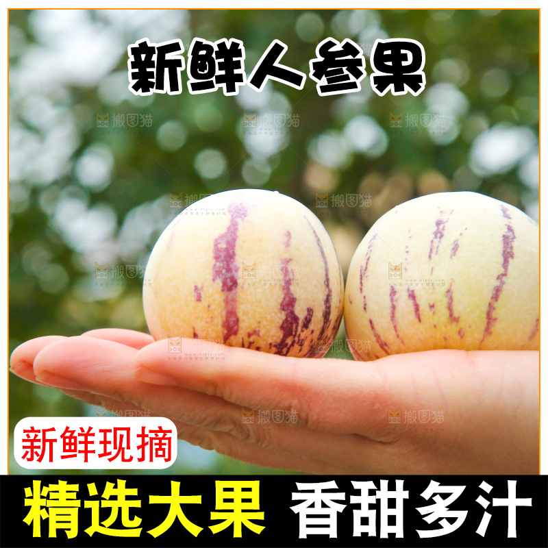 手里拿着人参果