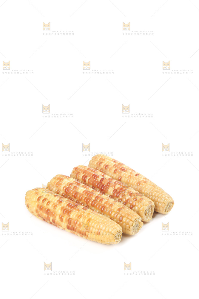 白底上的花糯玉米