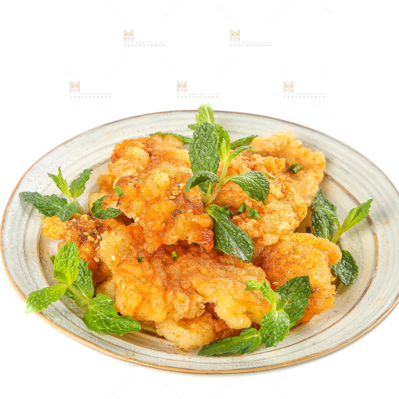 盘子里的锅包肉