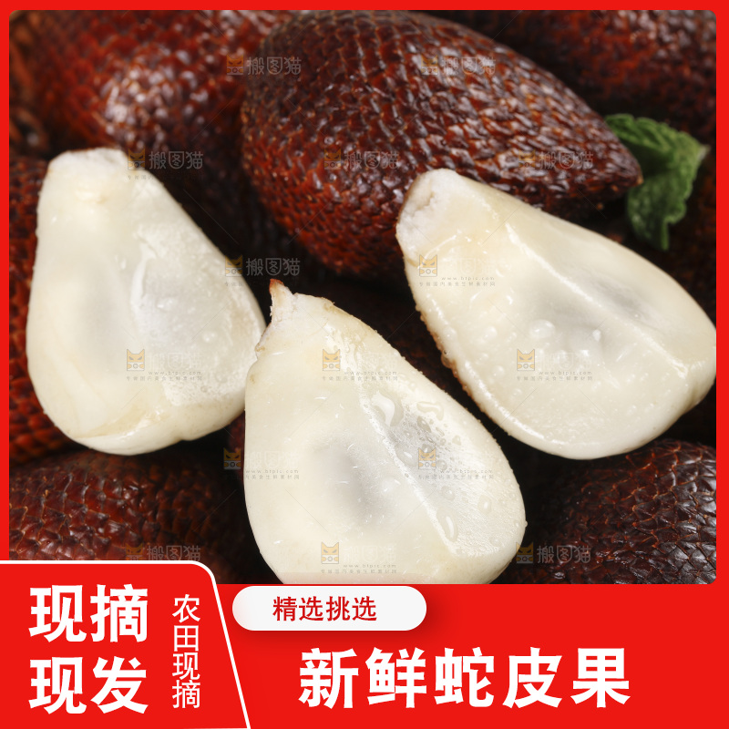 浅底上的蛇皮果