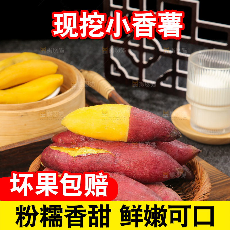 深底上的天目山小香薯
