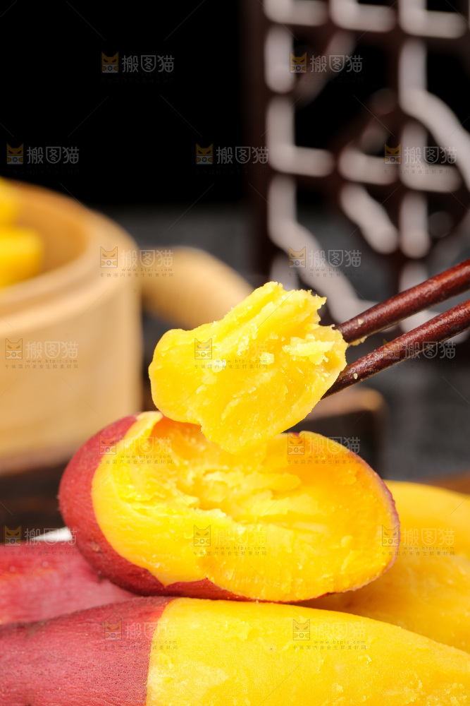 深底上的天目山小香薯