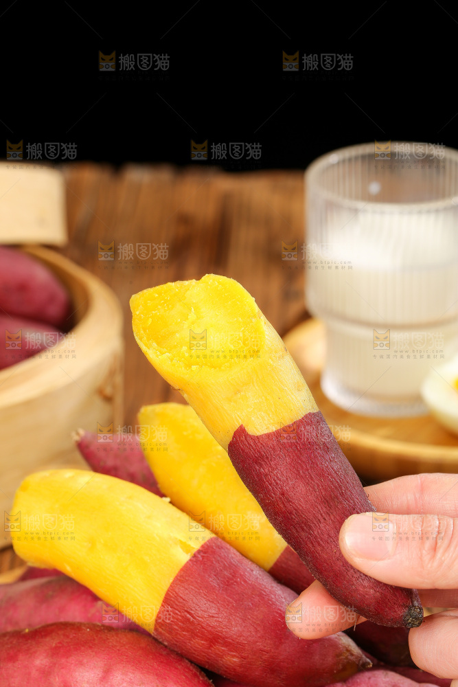 深底上的天目山小香薯