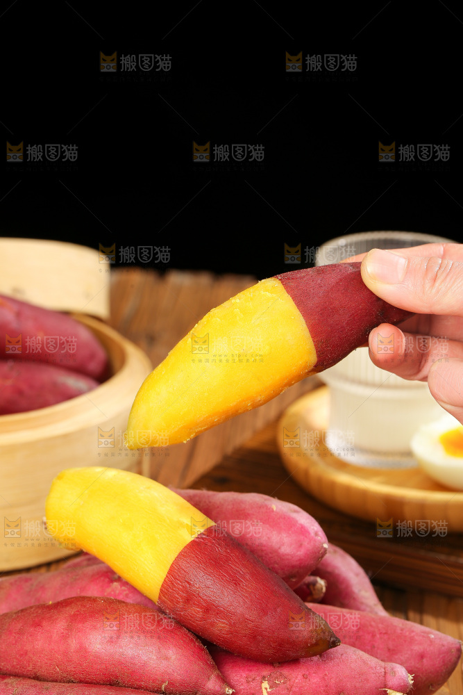 深底上的天目山小香薯