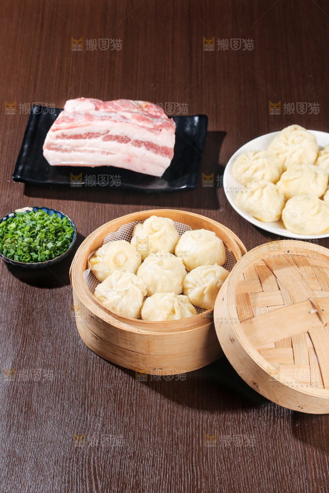 深底上的杭州小笼包