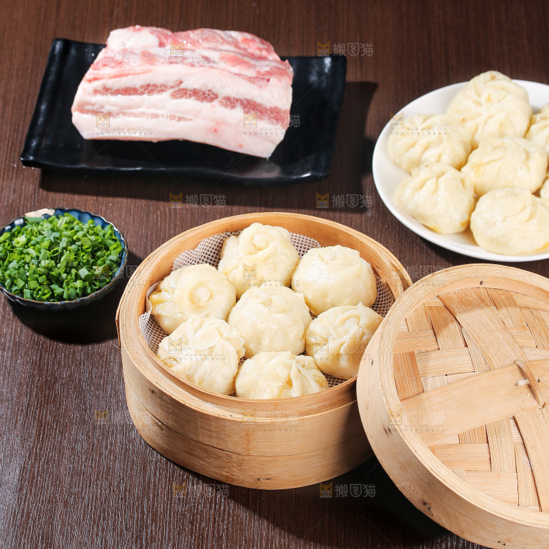 深底上的杭州小笼包