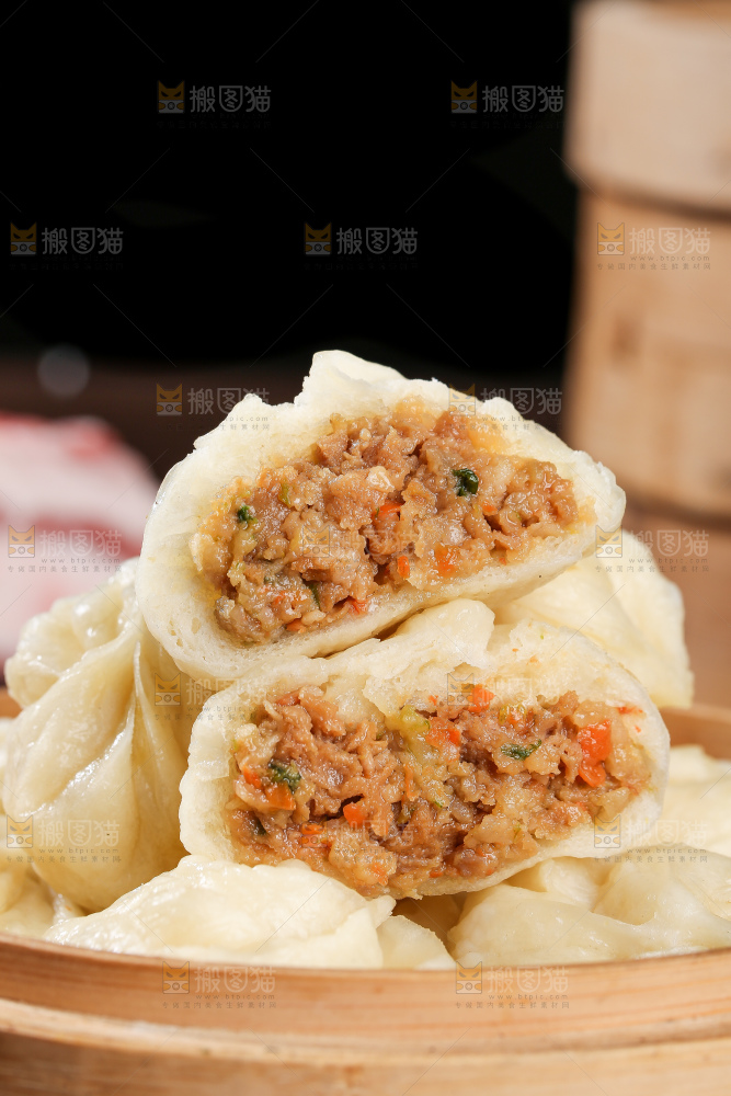 深底上的杭州小笼包