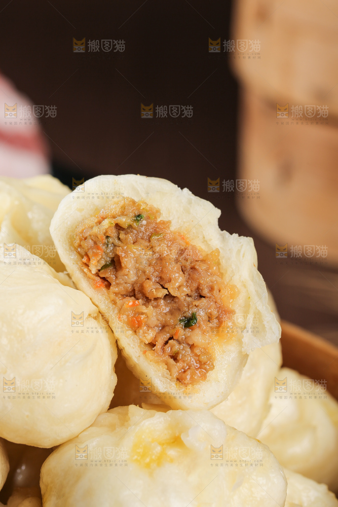 深底上的杭州小笼包