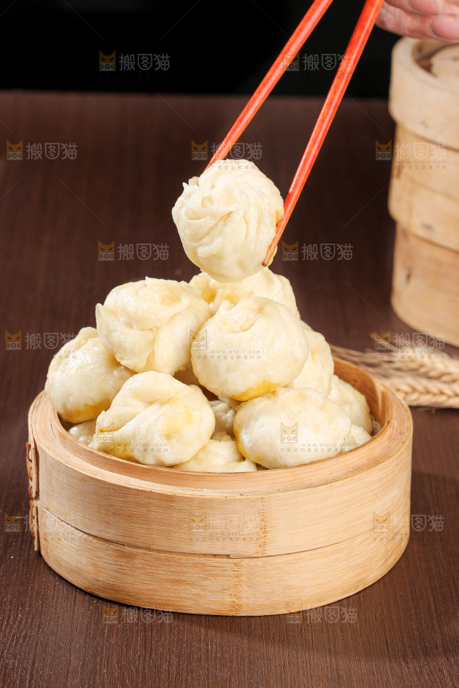 深底上的杭州小笼包