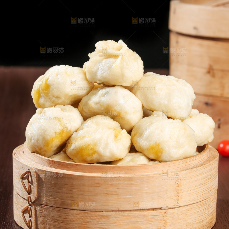 深底上的杭州小笼包
