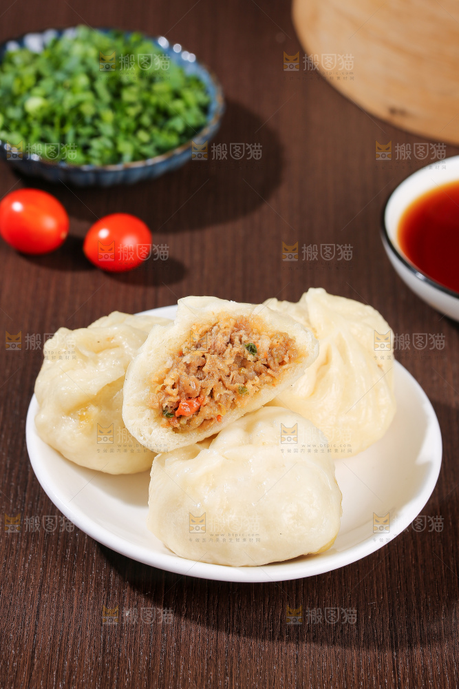 深底上的杭州小笼包