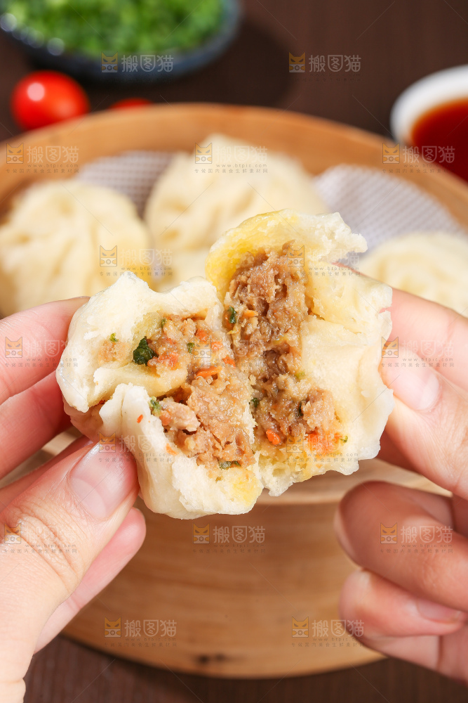 深底上的杭州小笼包