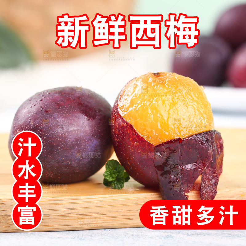 浅底上的澳洲西梅