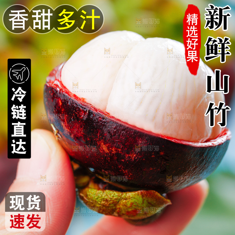 浅底上的泰国山竹