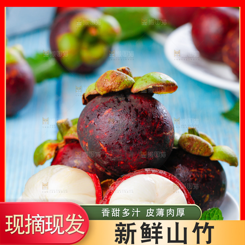 浅底上的泰国山竹